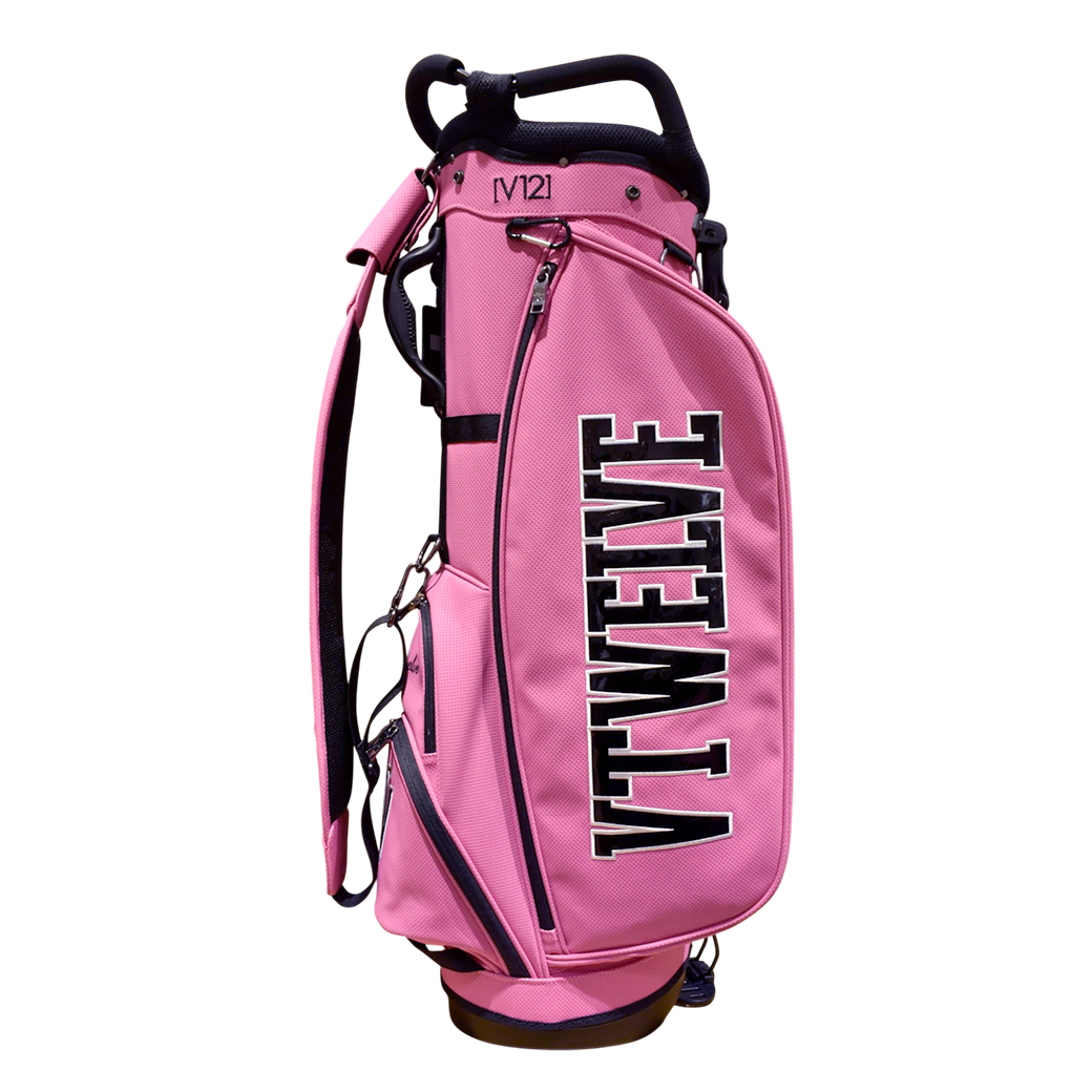 【V12】PERFORATE CB スタンドキャディバッグ 9号 PINK (ZZV12-V122610CB03)