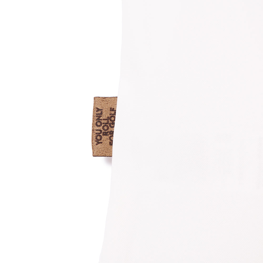 【YORF】YGCカノコ ポロシャツ WHITE(ZZYRF-1086120301)