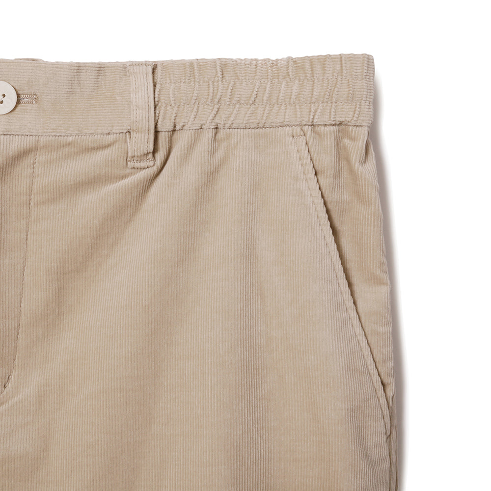 【YORF】コーデュロイワンウォッシュパンツ BEIGE(ZZYRF-1086160301)