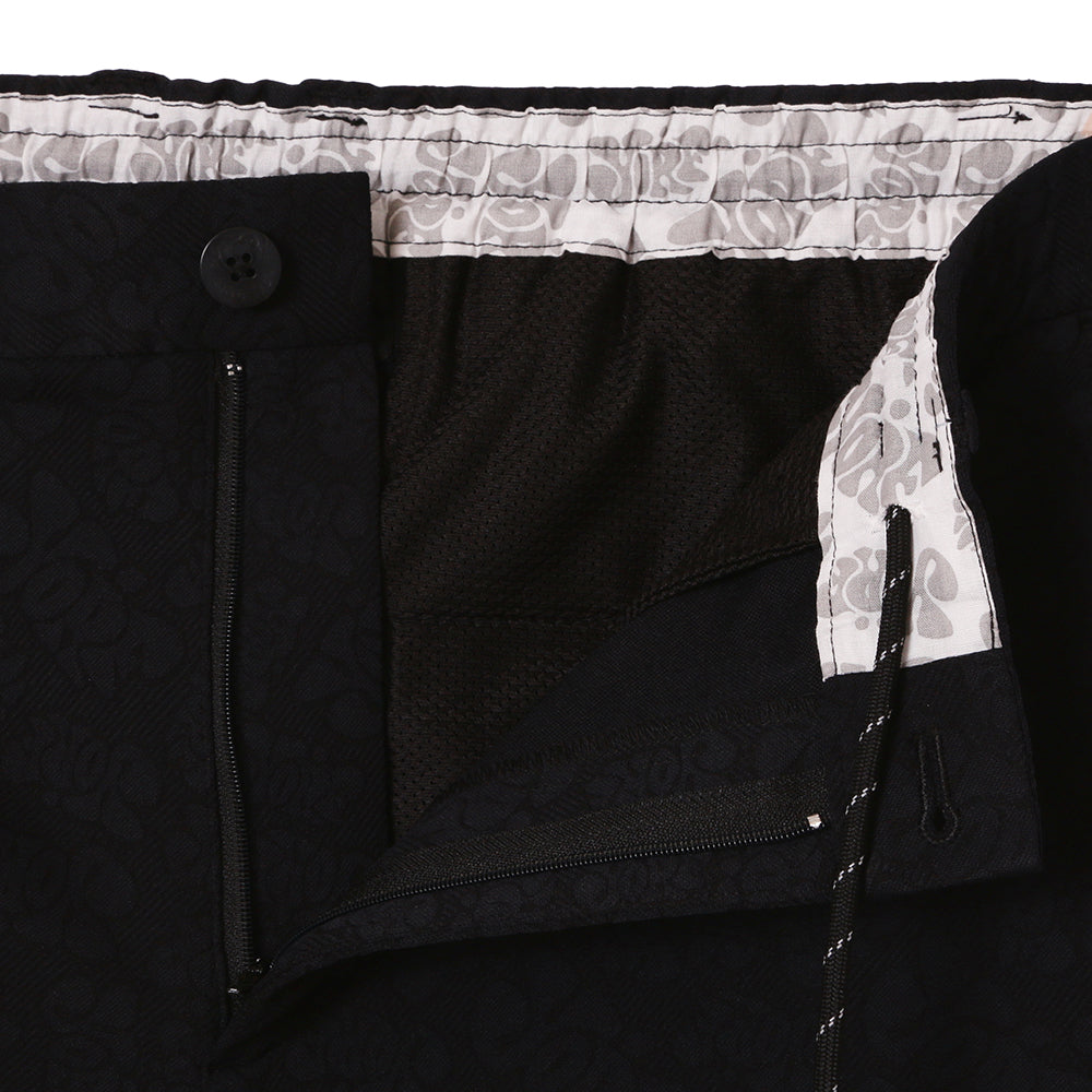 【YORF】YORFジャガードショートパンツ BLACK(ZZYRF-1086160302)