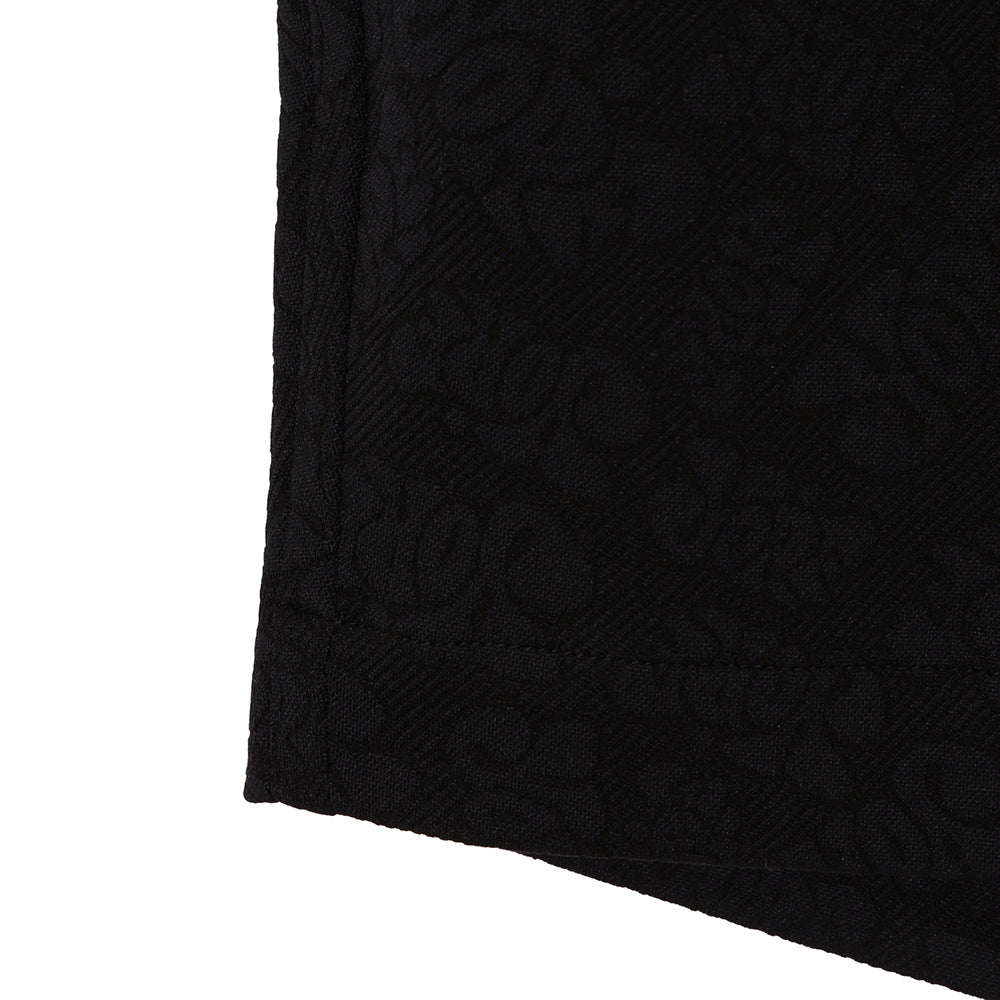 【YORF】YORFジャガードショートパンツ BLACK(ZZYRF-1086160302)