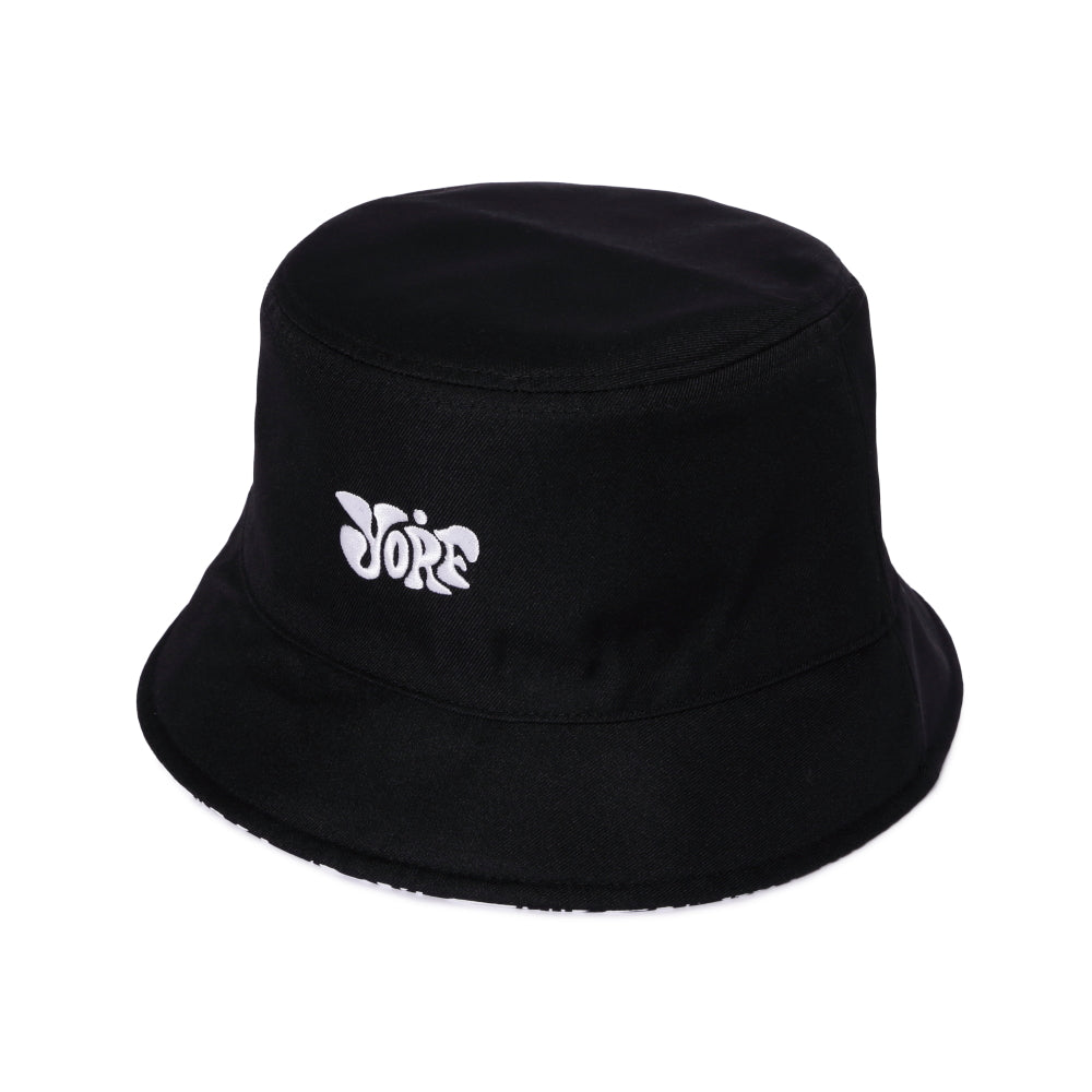 【YORF】リバーシブルバケットハット BLACK (ZZYRF-1086194306)
