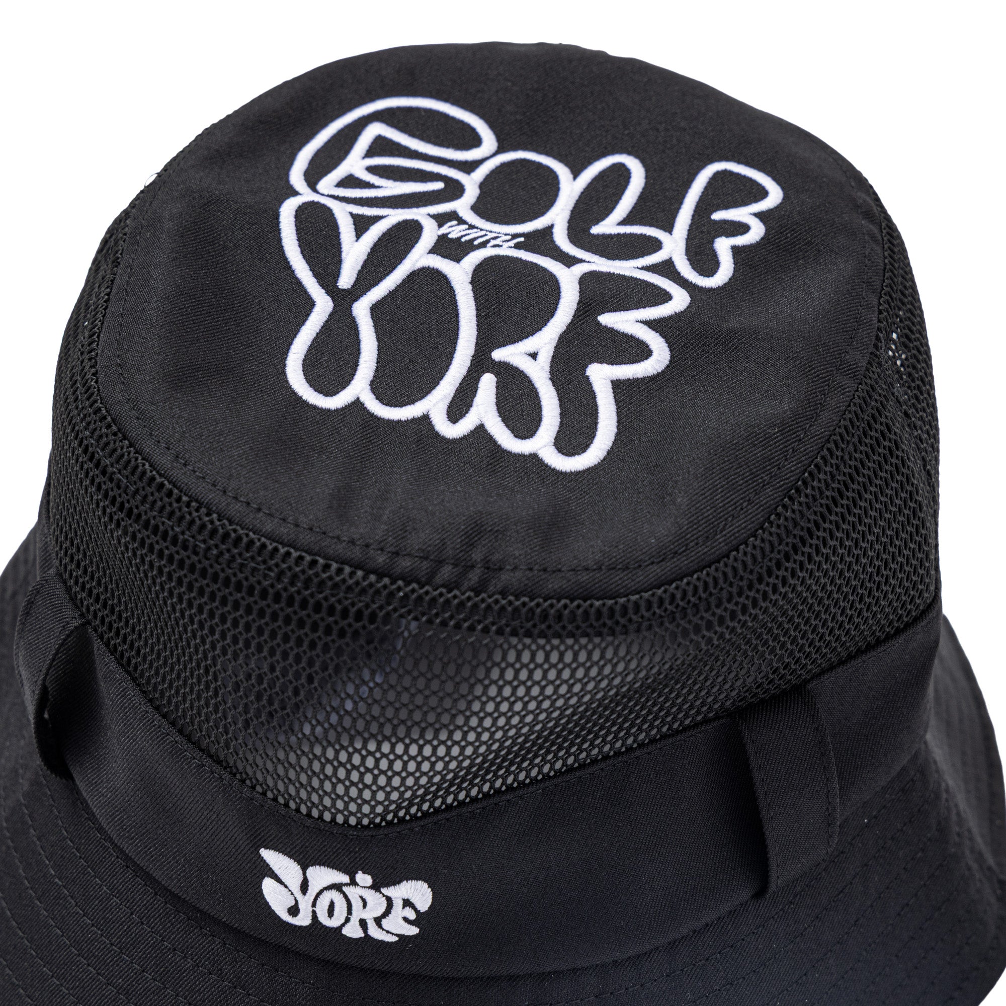 【YORF】メッシュバケットハット BLACK (ZZYRF-1086194311)