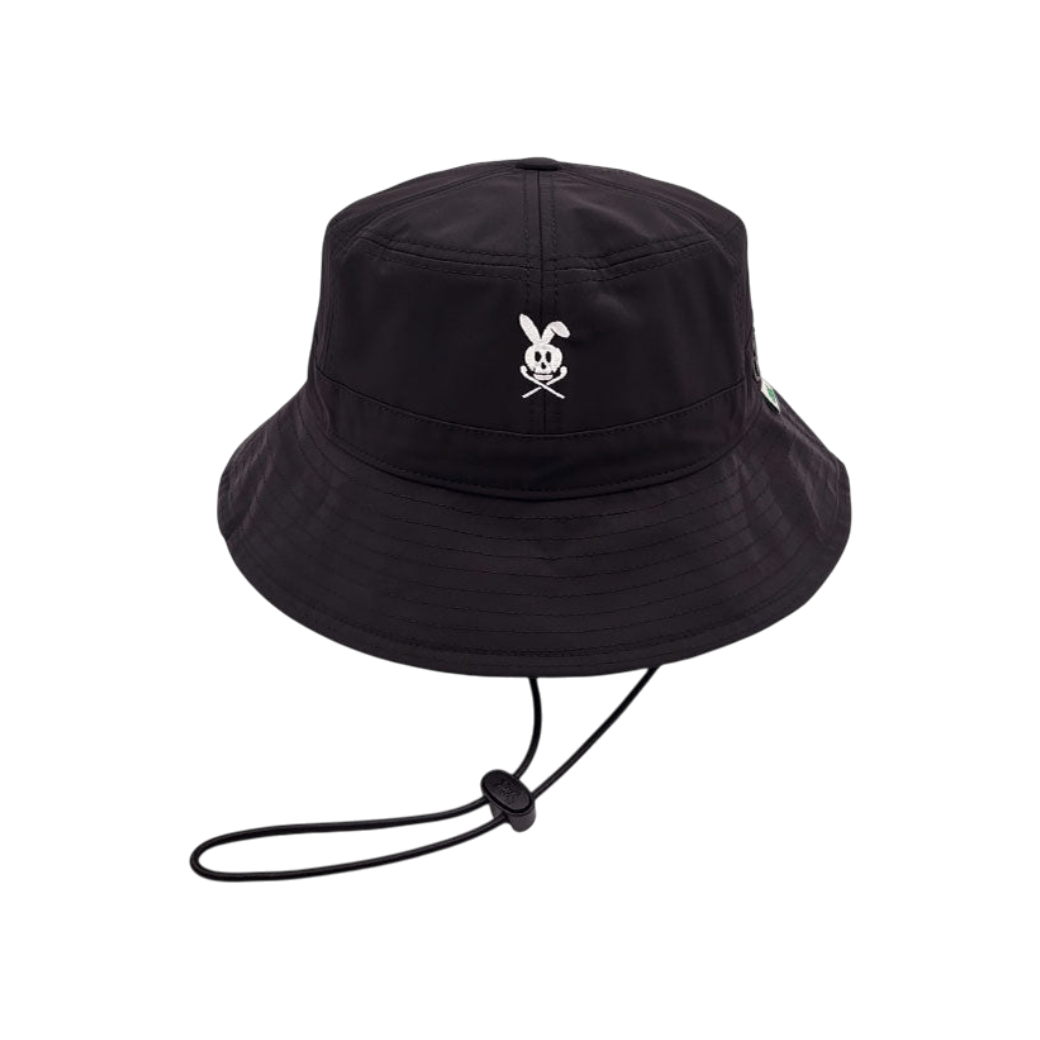 【YORF】LOGO POINT FISHING HAT ブラック(ZZYRF-1086294803)