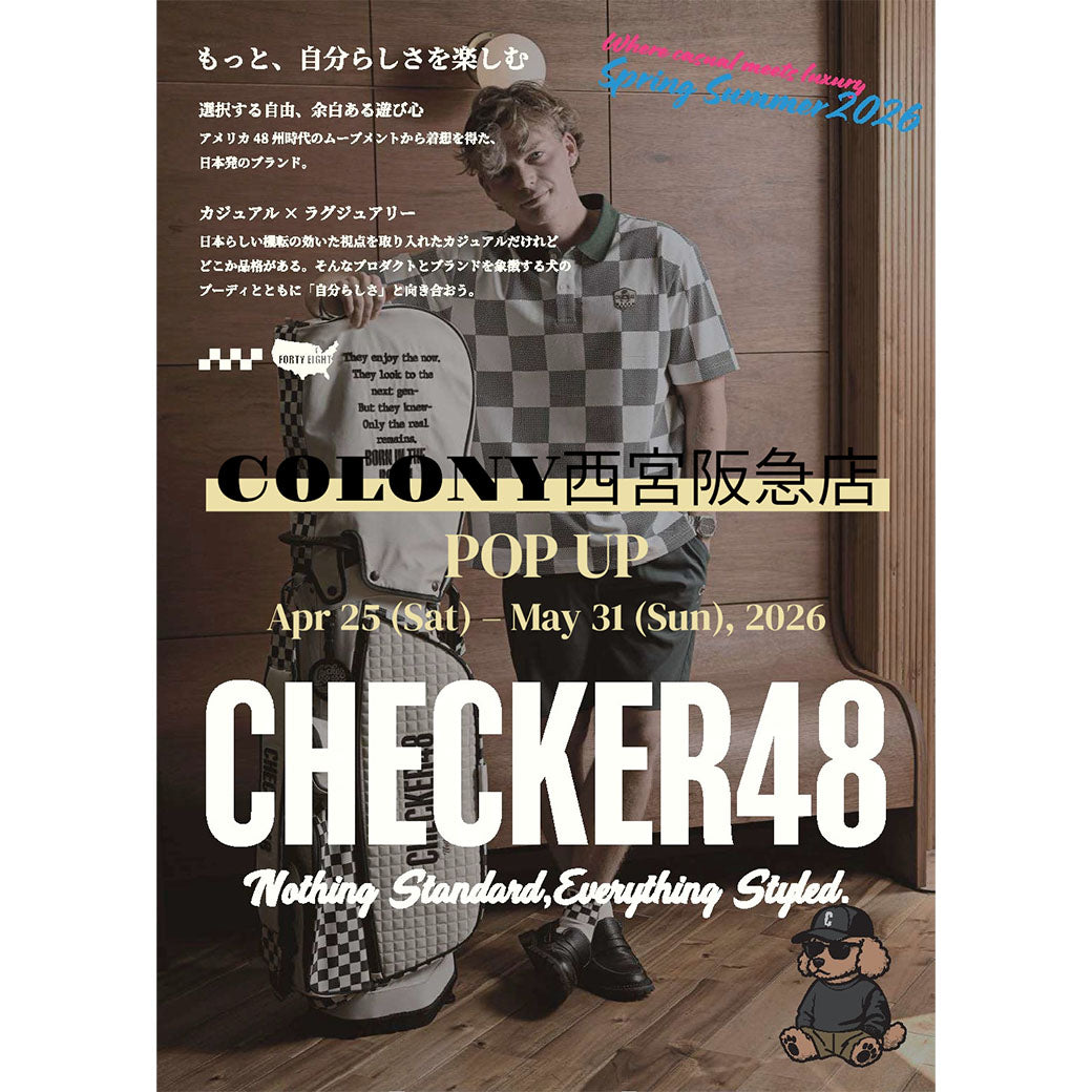 4/25(土)-5/24(日) CHECKER48 POPUP【西宮阪急店】