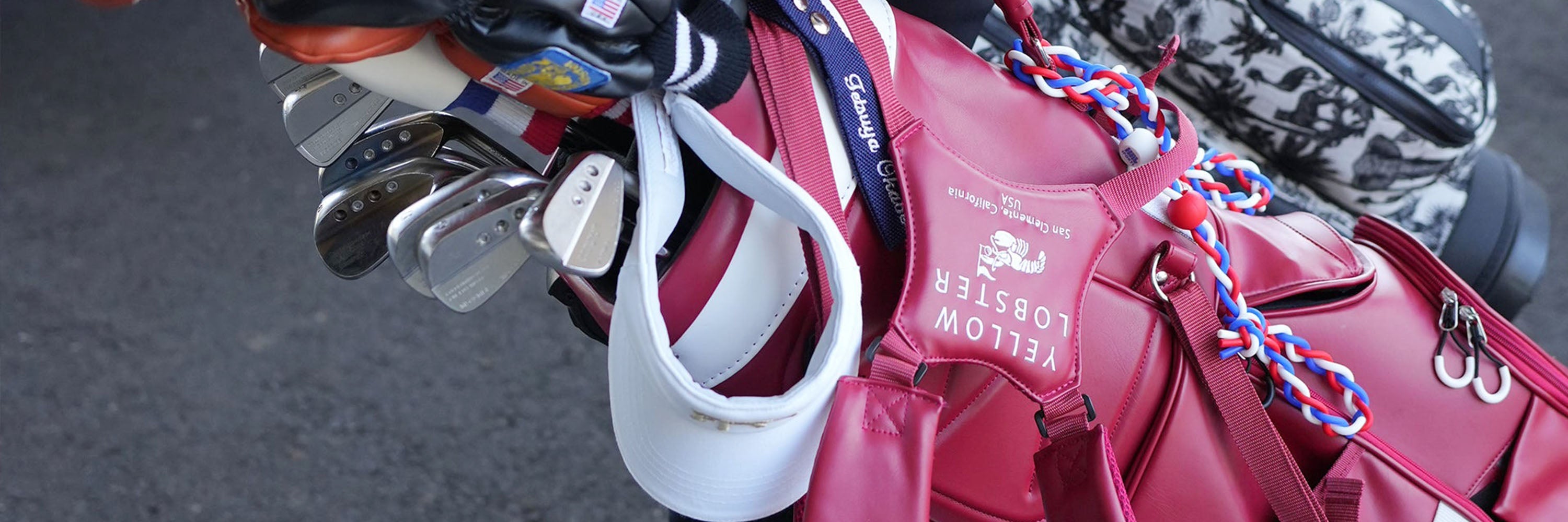 yellow lobster CADDY BAG