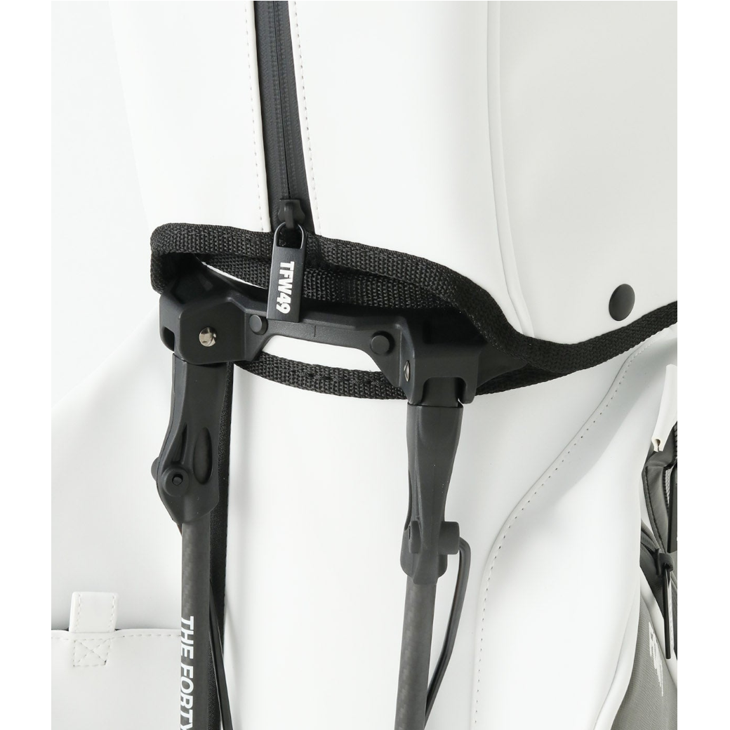 【TFW49】T132610004 キャディバッグ WHITExGREY（TFW-T132610004）