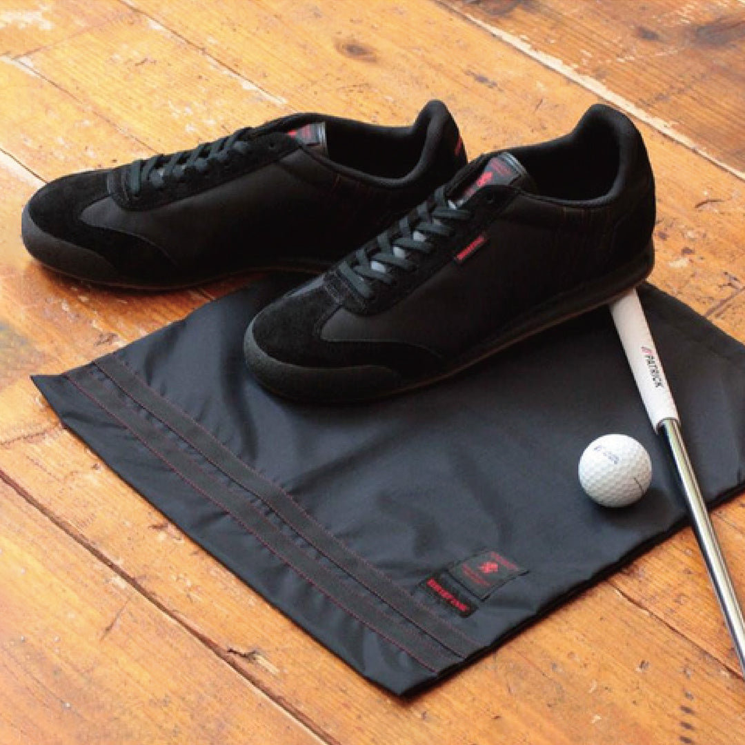 【Le Golf de PATRICK】　×　【 BRIEFING】のコラボレーションゴルフシューズ　BLACK 5サイズ展開