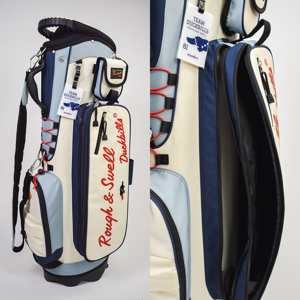【rough&swell】MOUNTAIN CADDY キャディバッグ IVORY (ROU-RSA26014)