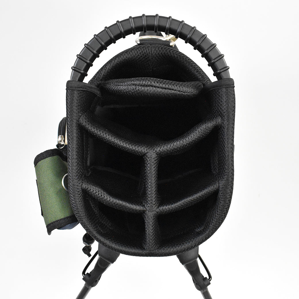 【rough&swell】MOUNTAIN CADDY キャディバッグ OLIVE (ROU-RSA26014)