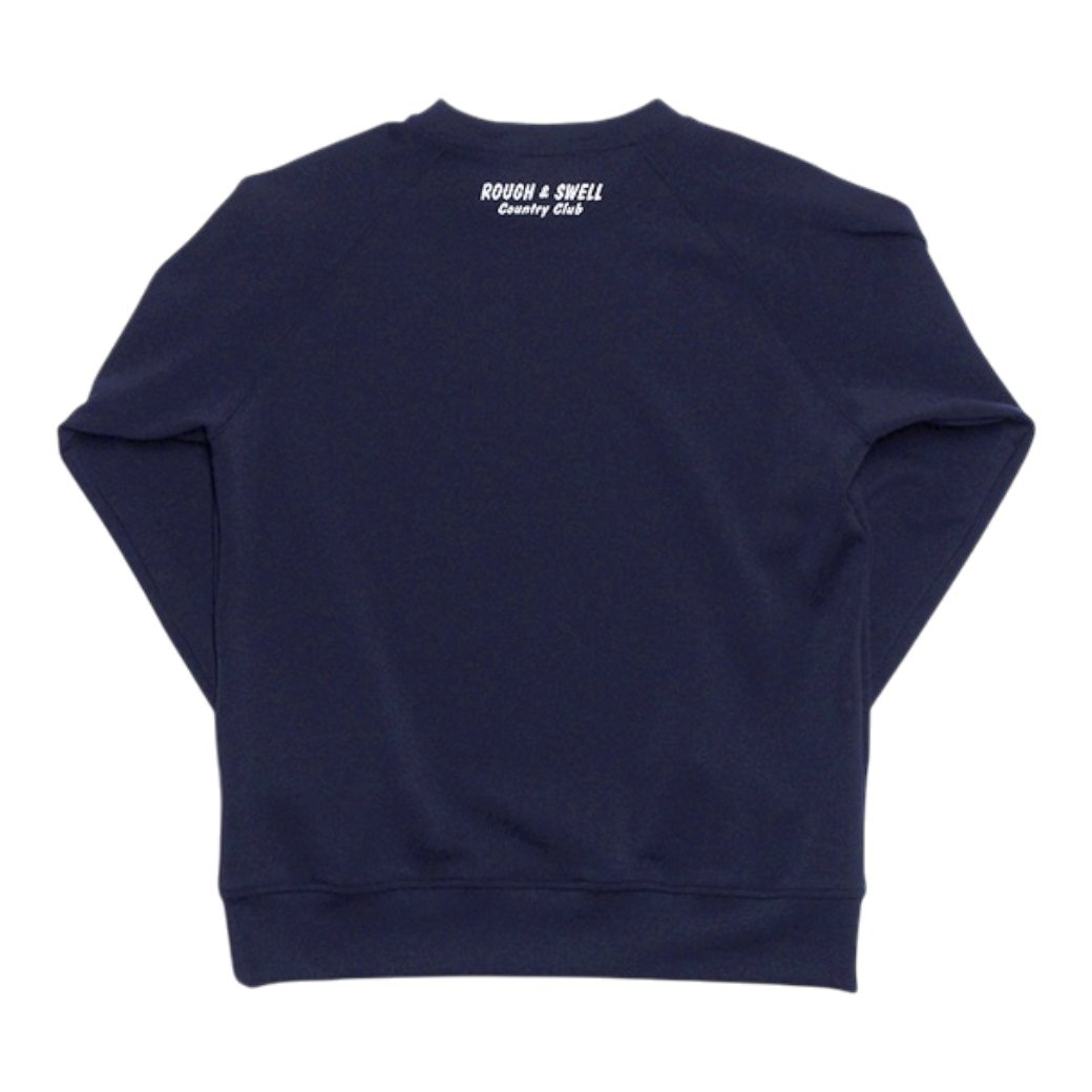 【rough&swell】COUNTRY CLUB SWEAT NAVY（ROU-RSM25201）