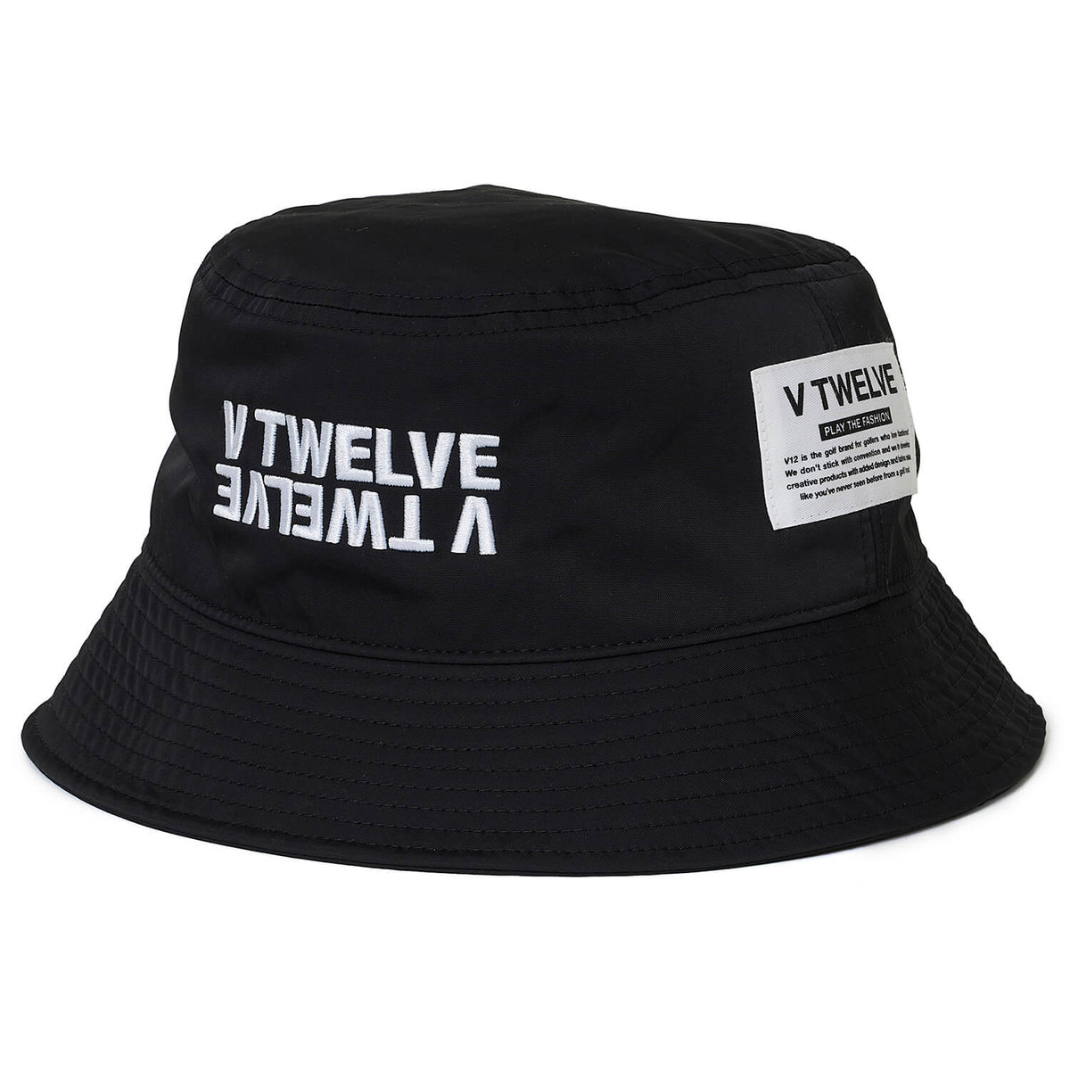【V12】INVERT HAT バケットハット BLACK（ZZV12-V122610CP01）