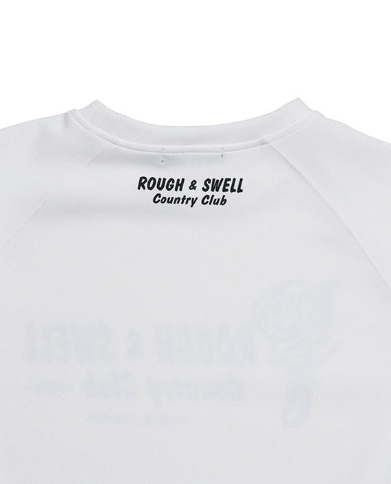 rough&swell COUNTRY CLUB SWEAT WHITE