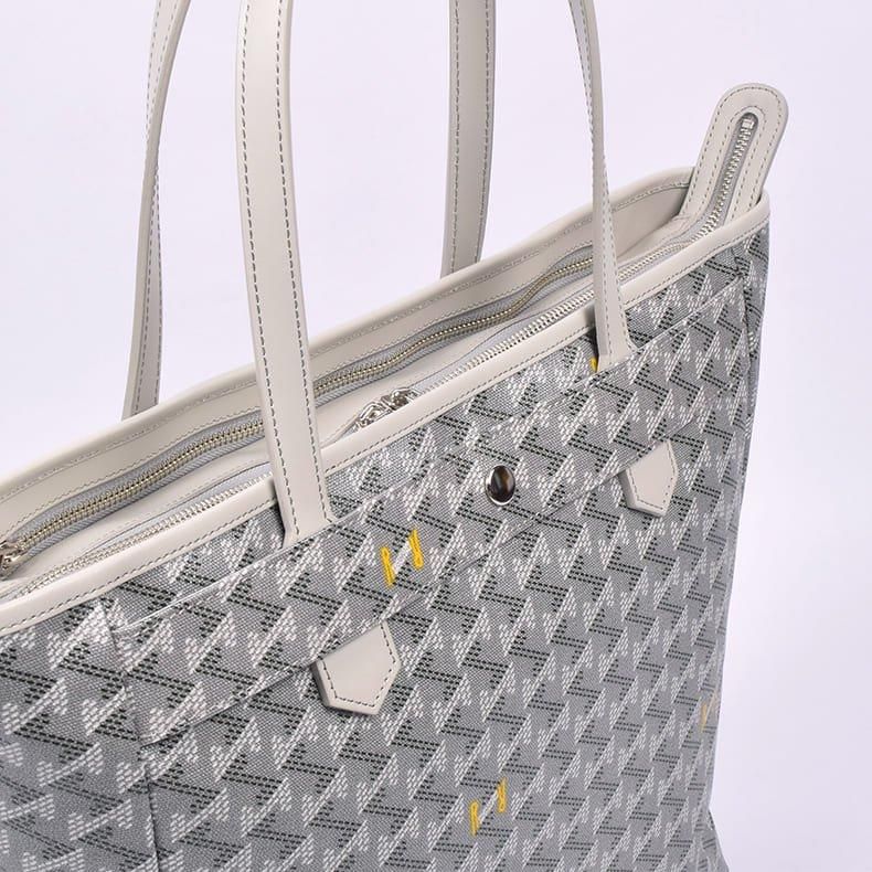 【Resurrection】LANIUS BIZ トートバッグ SILVER GRAY（ZZRES-LABZ）