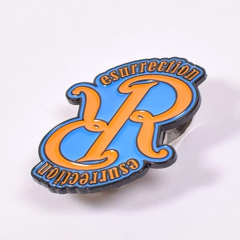 【Resurrection】CLIP MARKER (RRLOGO) マーカー ORANGE/BLUE
