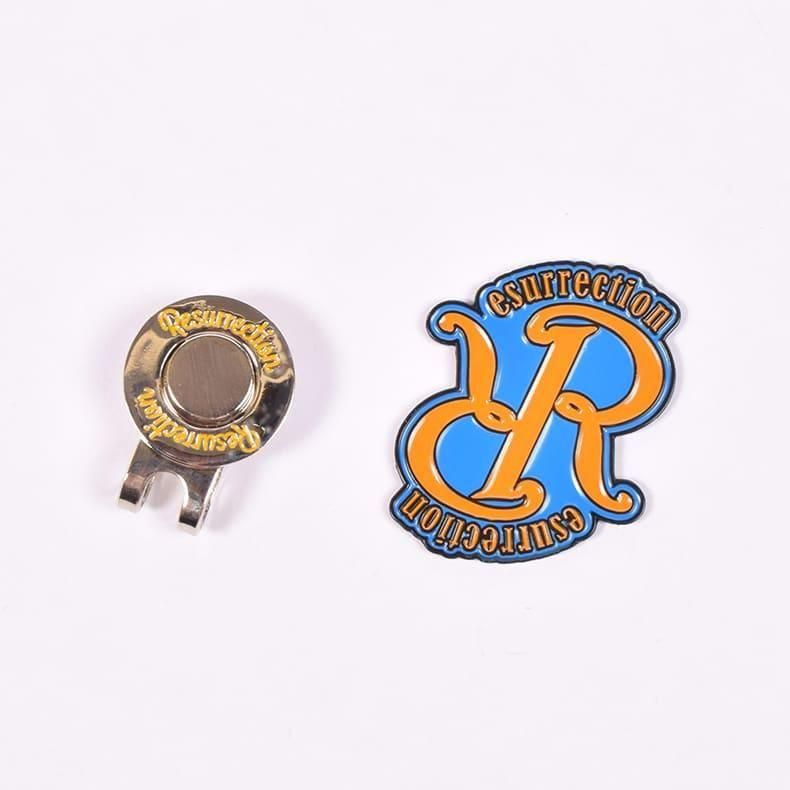 【Resurrection】CLIP MARKER (RRLOGO) マーカー ORANGE/BLUE