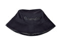 【Resurrection】シンセティックレザーブリムバケットハット BLACK（ZZRES-BF12HAT01）