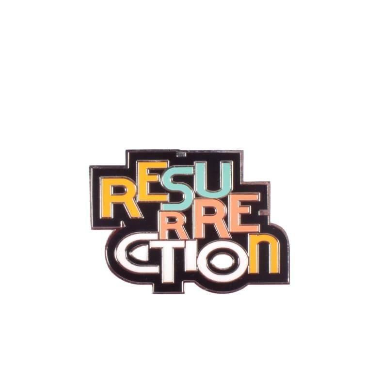 【Resurrection】クリップマーカー (カラフルロゴ) BLACK