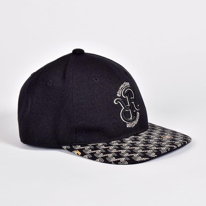 【Resurrection】GMブリムキャップ ラナテック (フラット) BLACK（ZZRES-BF34CAP01）