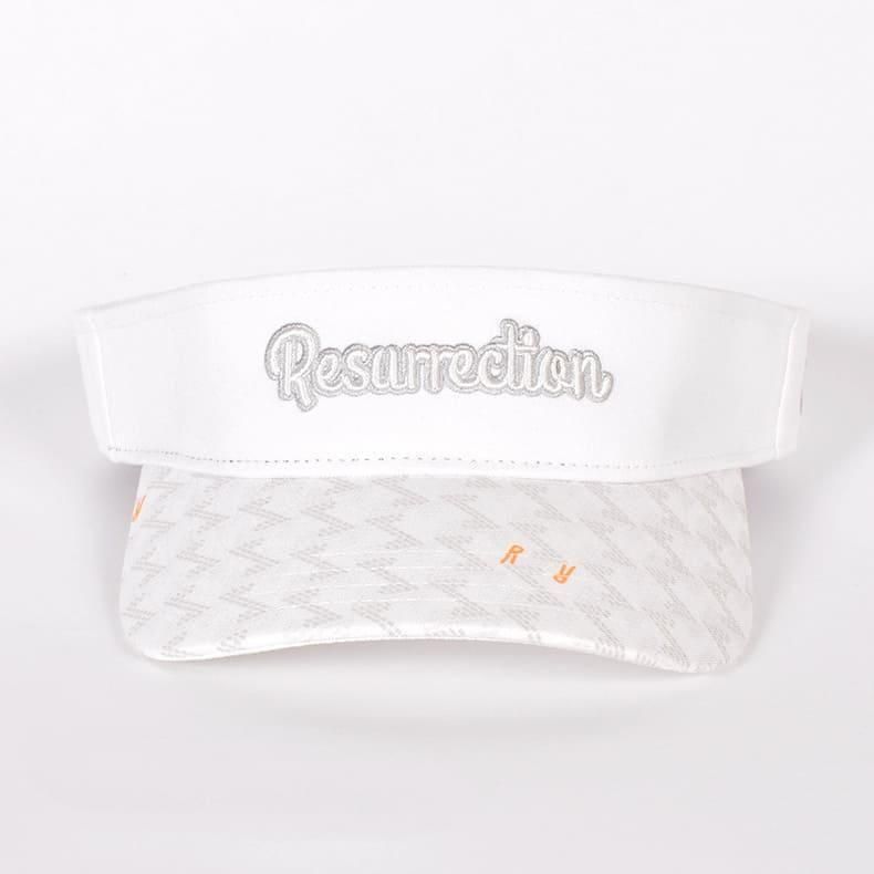 【Resurrection】バイザー MONO WHITE（ZZRES-BE34SV01)