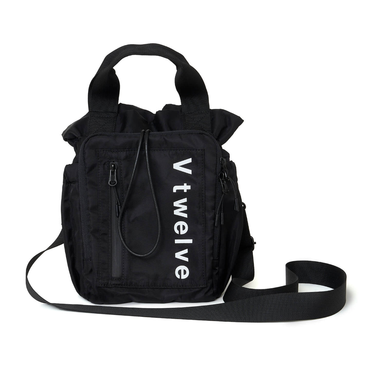 V12 MULTI POCKET BAG BLACK