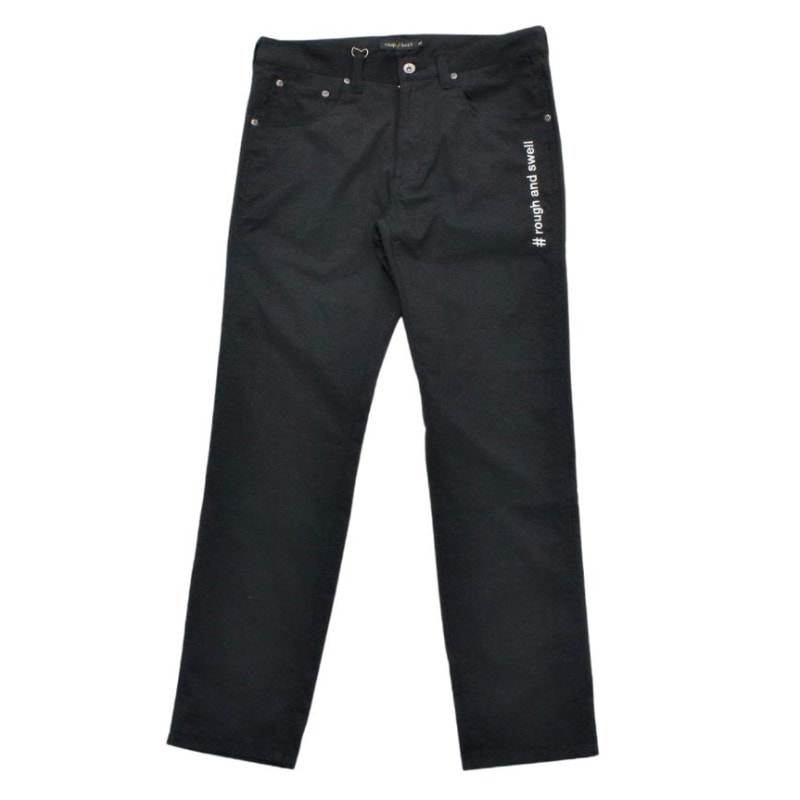 【rough&swell】EARTH TOUR 5 POCKETS　Lサイズ［BLACK］（RSM-22062）