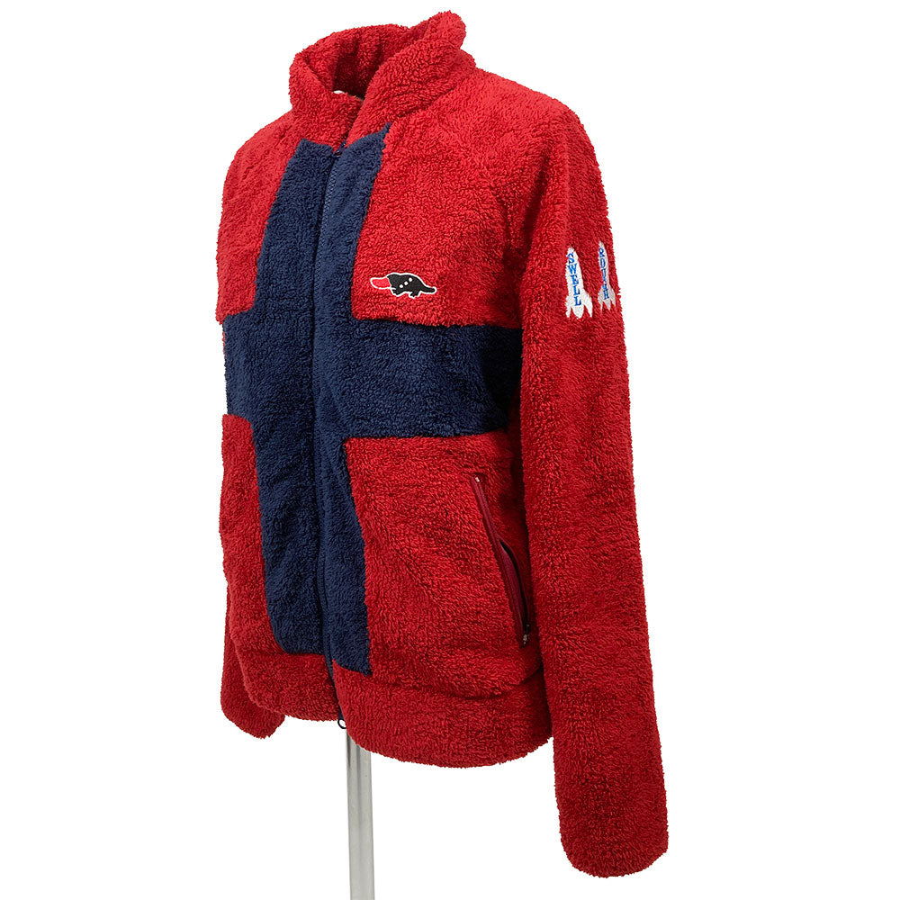 【rough&swell】MEN'S BIG CROSS Sサイズ［RED］（RSL-21210）