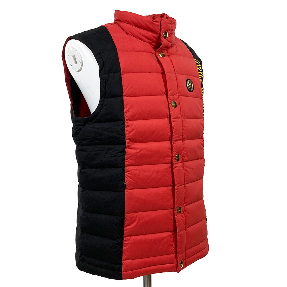 極美品　マークアンドロナ 　ダウン　ベスト　スター　スカル　総柄　L 2025年最新】Yahoo!オークション -マークアンドロナ ダウンの