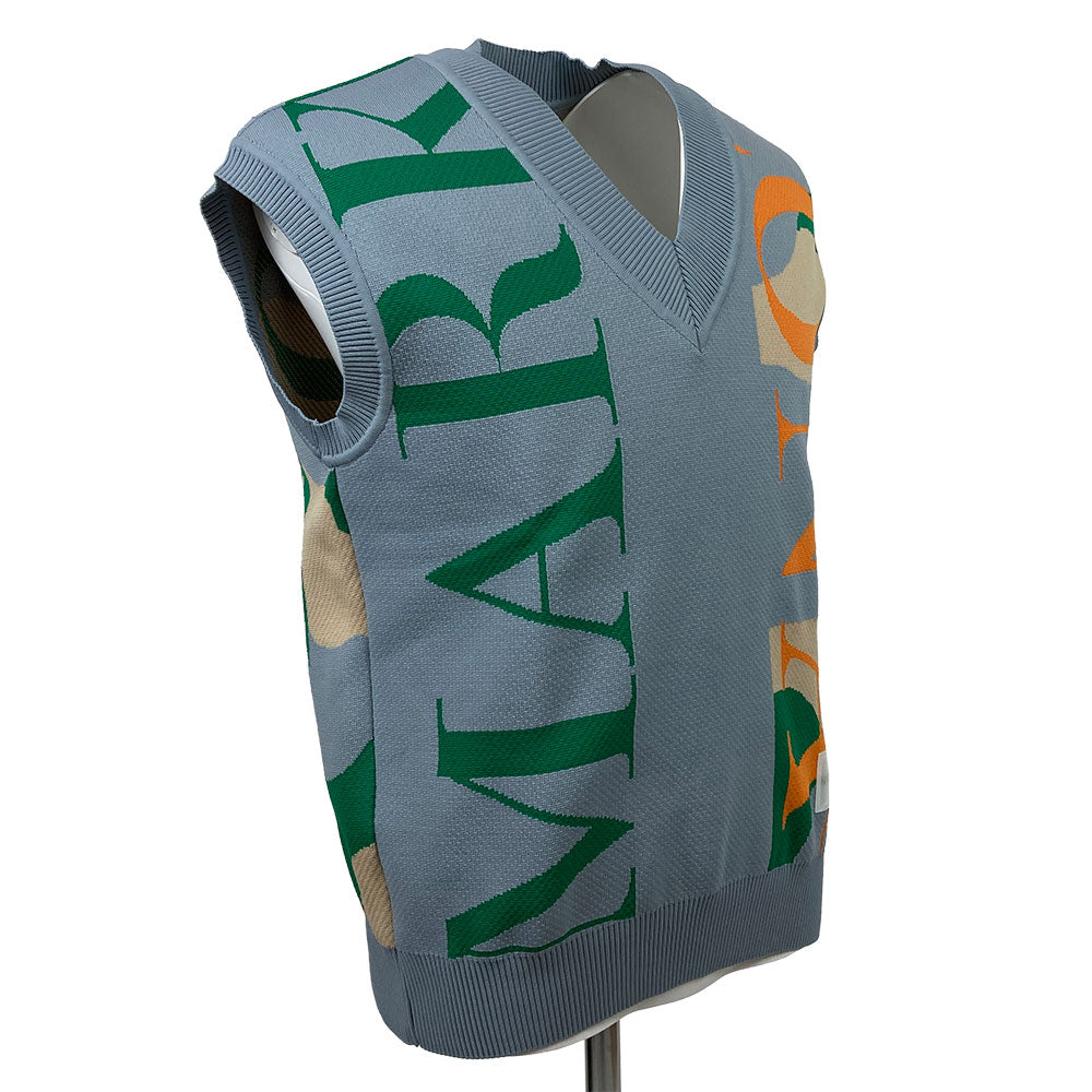 【MARK＆LONA】MEN'S Chromakey Baggy Vest Mサイズ　グレー（MLM-1C-AD02）