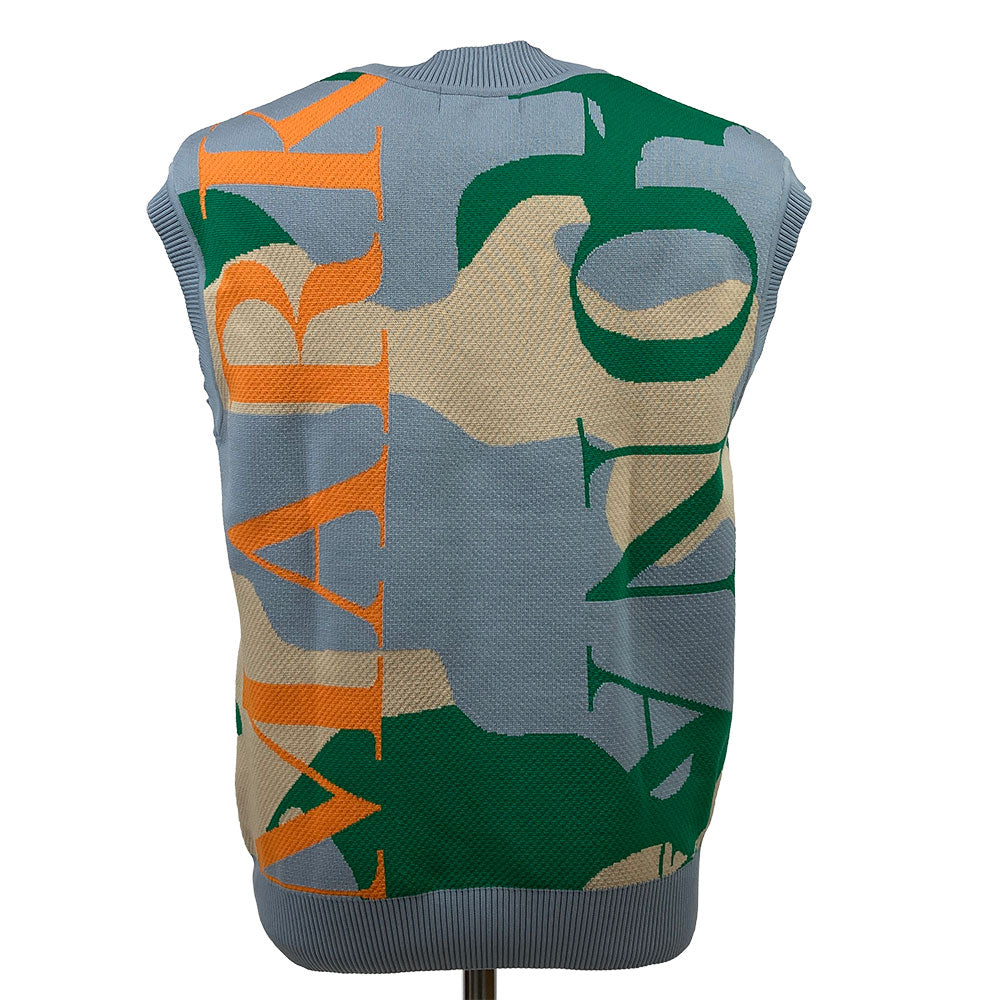 【MARK＆LONA】MEN'S Chromakey Baggy Vest Mサイズ　グレー（MLM-1C-AD02）