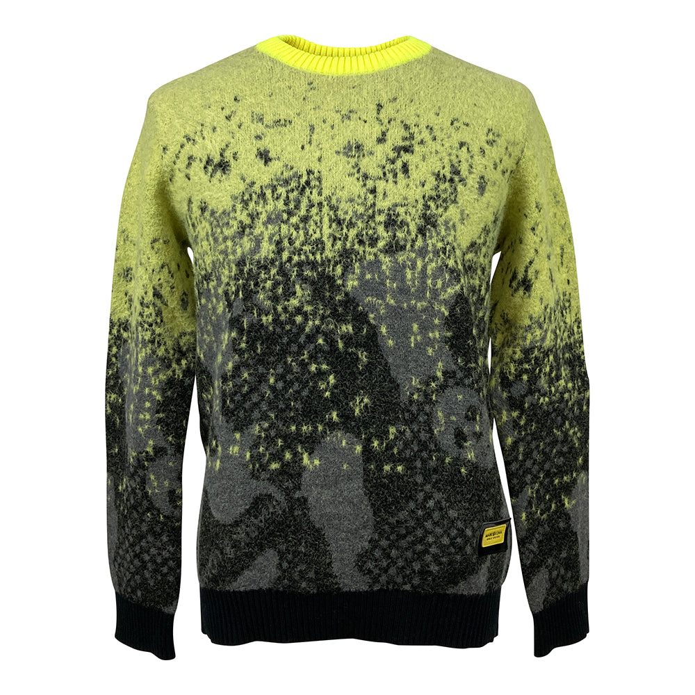 【MARK＆LONA】MEN'S Vector Faded Crew Sweater  Mサイズ（MLM-1C-AB02）