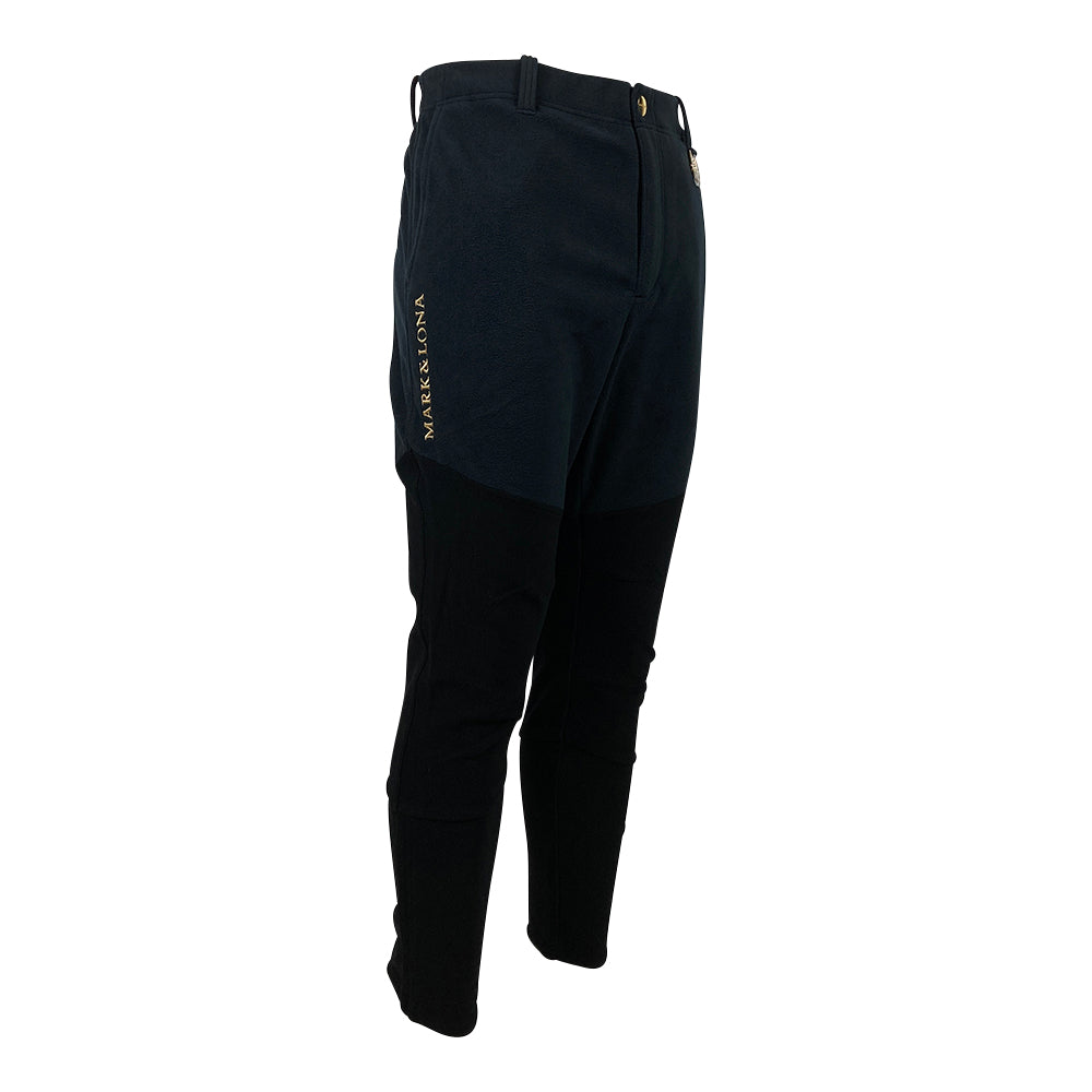 【MARK＆LONA】MEN'S Absolute Wind proof Fleece Pants ブラック L・XLサイズ（MLM-1D-AT15）