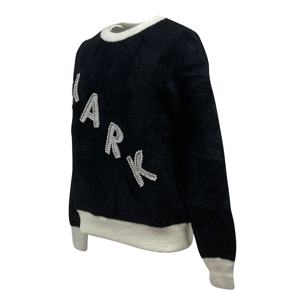 【MARK＆LONA】WOMEN'S KNITS/VESTS (Orthor Supreme Knit Top ブラック  S・Mサイズ（MLW-2D-AB03）