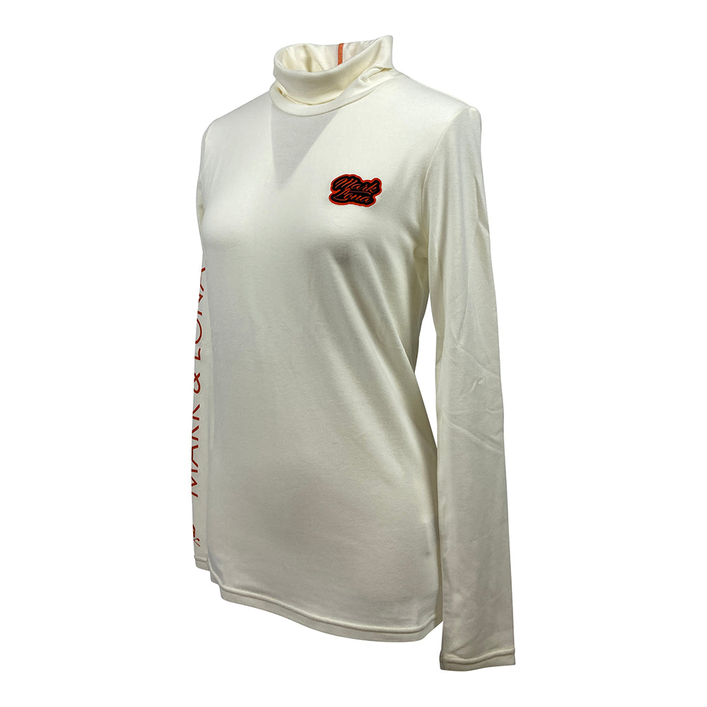 【MARK＆LONA】WOMEN'S Polar 3 Layer Antistatic Fleece Top ホワイト  S・Mサイズ（MLW-2C-AU03）