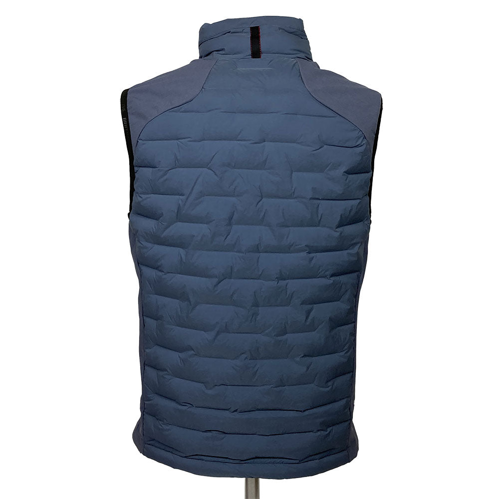 【BRIEFING】HYBRID DOWN VEST ダウンベスト Mサイズ［GRAY］（BRG233M50）