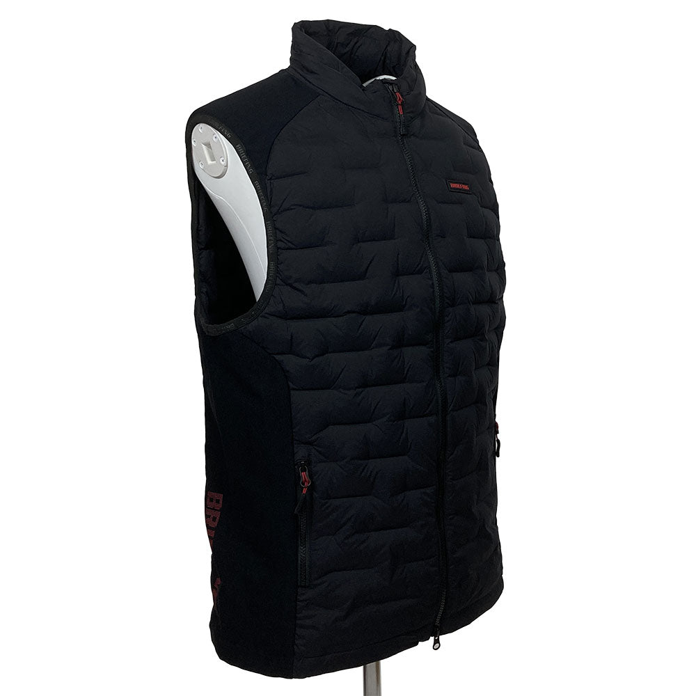 【BRIEFING】HYBRID DOWN VEST ダウンベスト XLサイズ［BLACK］（BRG233M50）