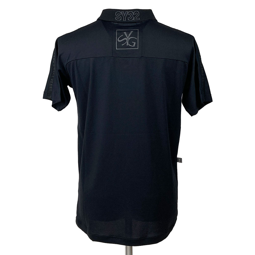 【SY32】 Carvico 3D MEDIUM POLO［BLACK］Mサイズ（SYG-23ABS25）