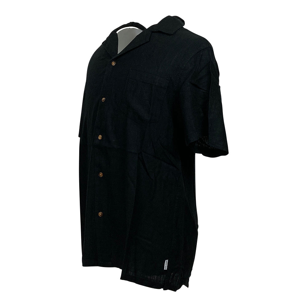 【BANKS JOURNAL】MEN'S SS SHIRT BLACK    M・L・XLサイズ(ASS0172-224)