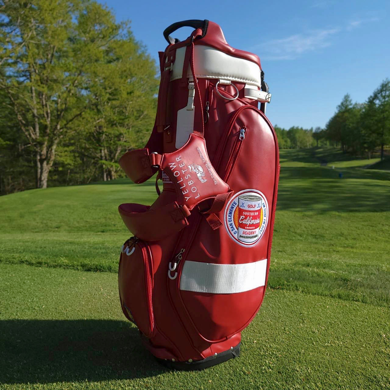 Yellow Lobster CADDIE BAG
