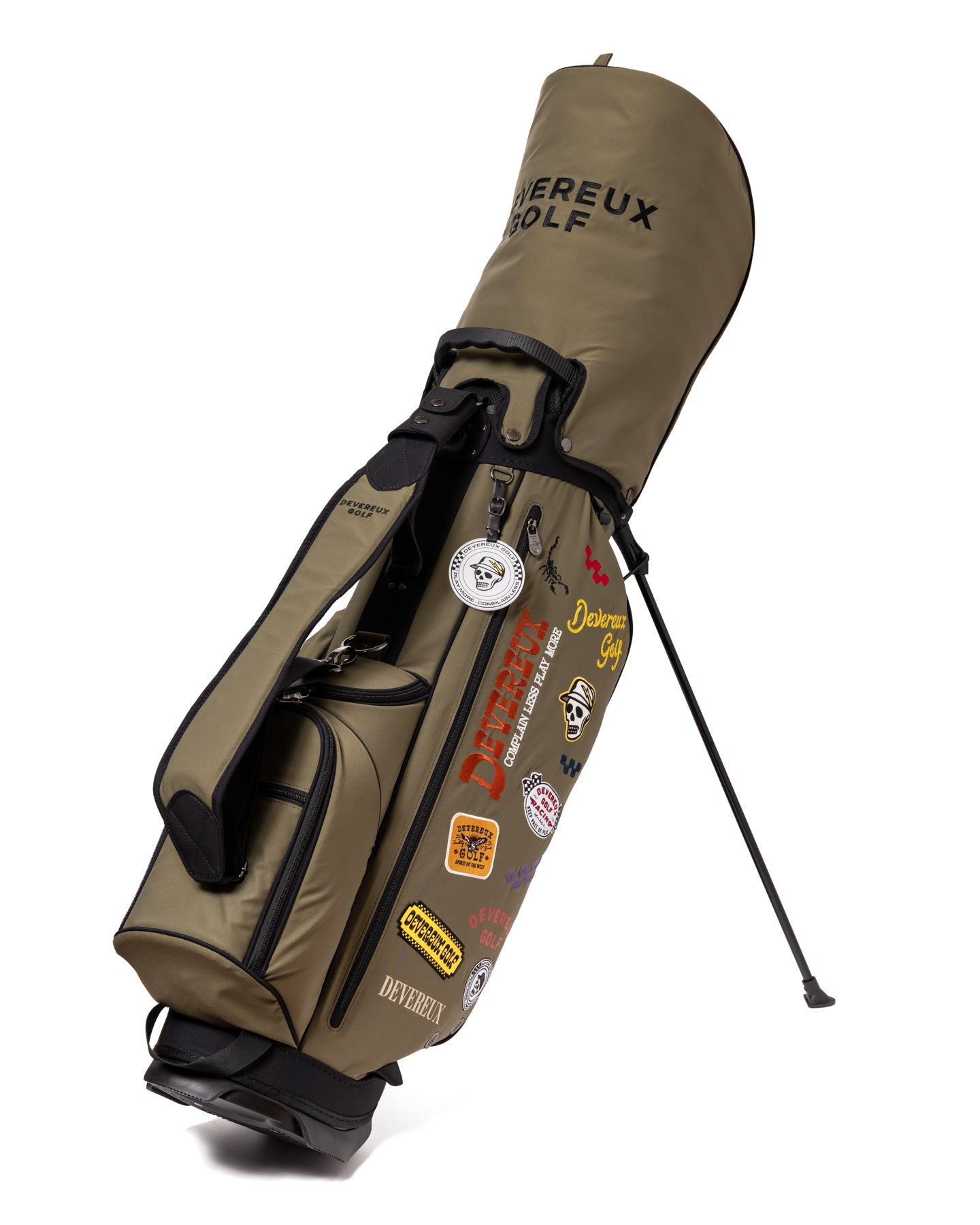 PIONEER TOWN Logo Assorted CADDIE BAG 075764811-OLIVE