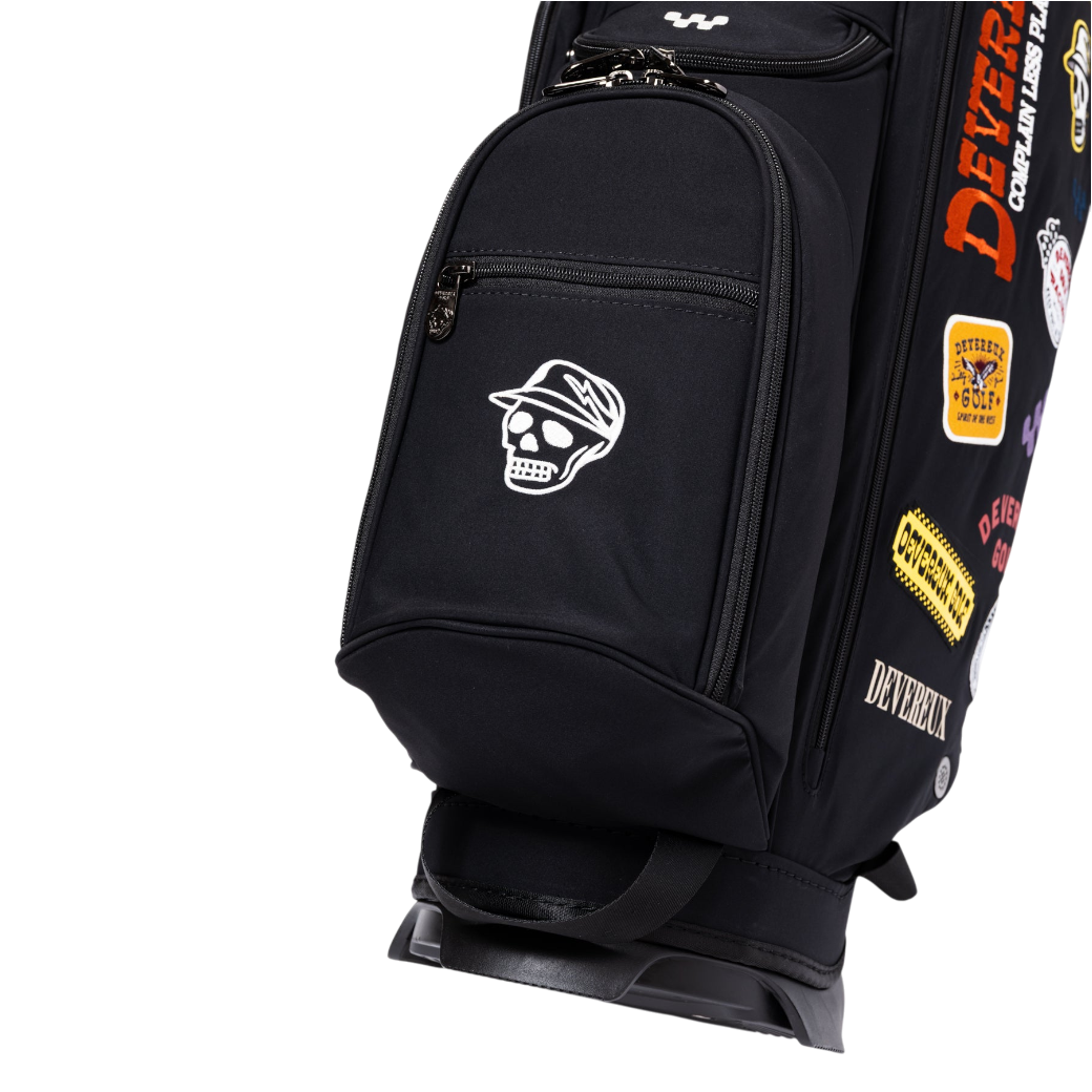 【DEVEREUX GOLF】DVG PIONEER TOWN Logo Assorted CADDI 05 キャディバッグ（DVR-075764811）