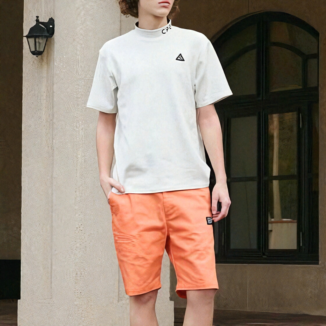 【CPG GOLF】BACK LINE MOCK NECK モック BLACK（CPG-210925102)