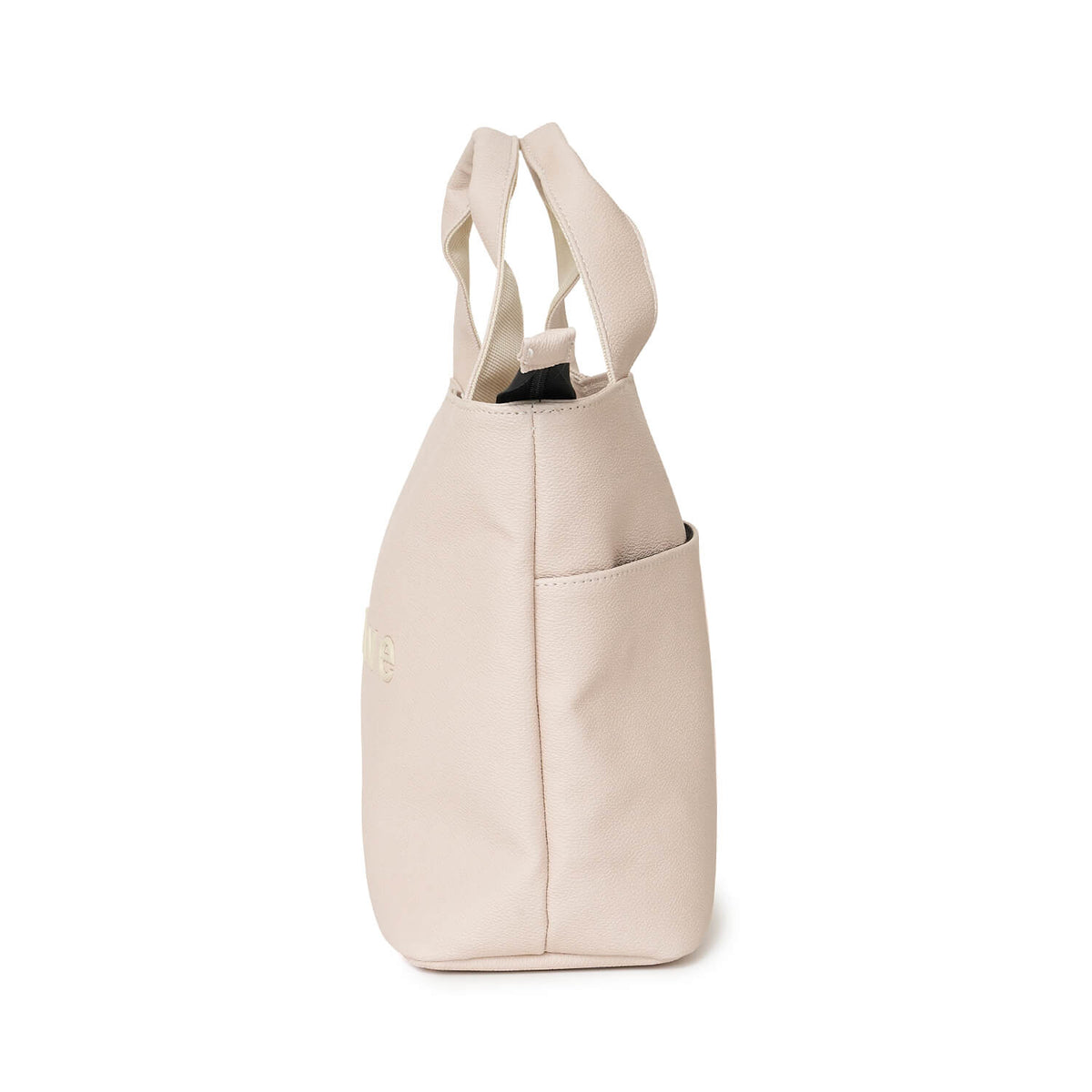 V12 3D LOGO CART BAG BEIGE