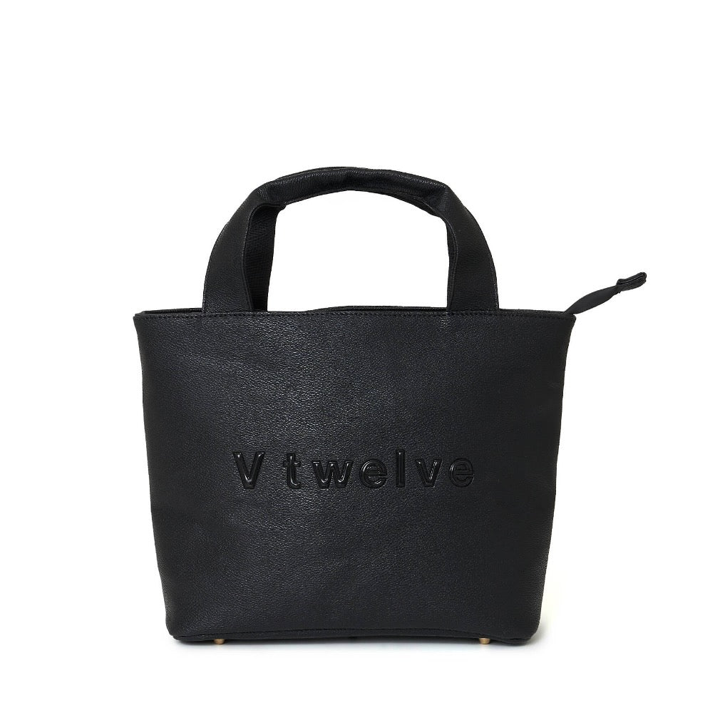 V12 3D LOGO CART BAG BLACK