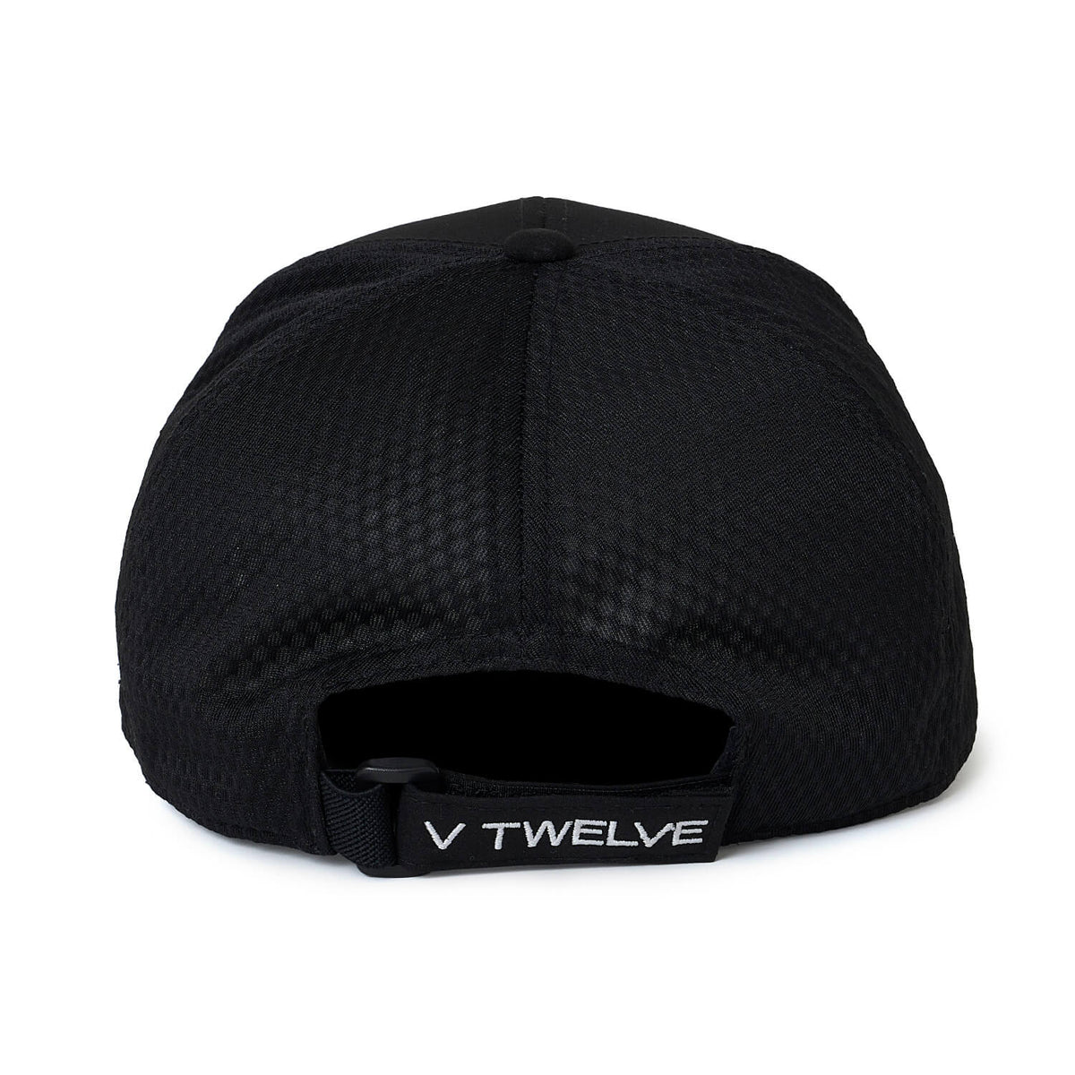 【V12】BIG FACE CAP キャップ BLACK（ZZV12-V122615CP01）