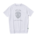 【GREEN EDGE MONKEYS】モックネック Tシャツ ホワイト（ZZGEM-40363002）