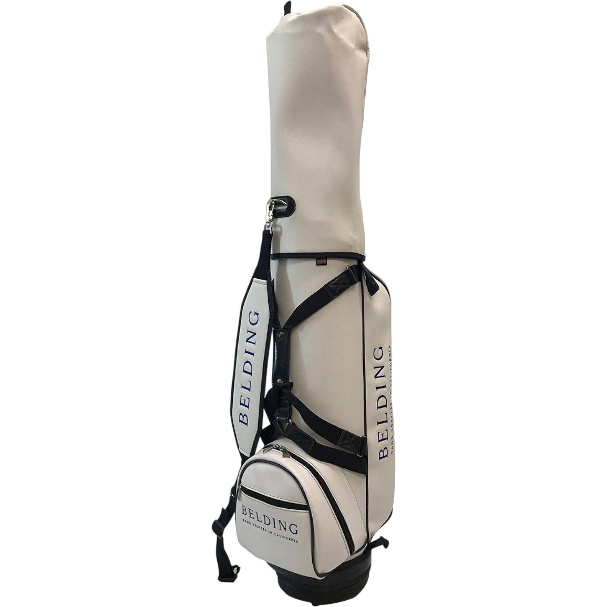 【BELDING】キャディバッグ 8.5インチ ブッシュワーカー RX（8.5インチ）ホワイト・エスプリ／マリーン・グレーズ   (model : HBCB-850148)