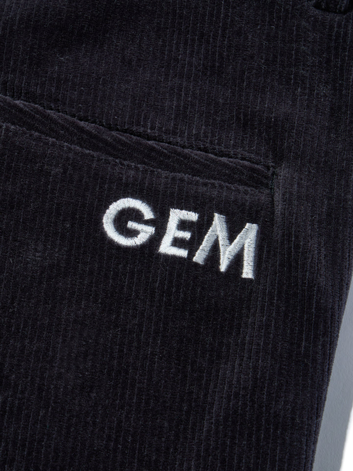 【GREEN EDGE MONKEYS】コーデュロイジョガーパンツ チャコールグレー（ZZGEM-50365101）