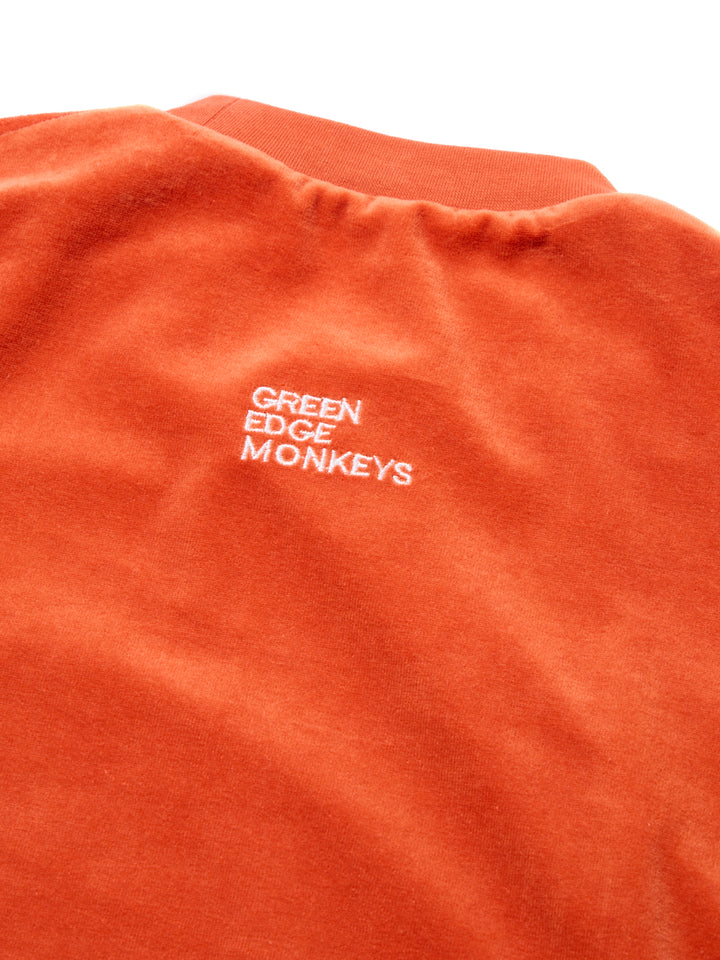 【GREEN EDGE MONKEYS】スニードジャック ベロア オレンジ（ZZGEM-60363008）