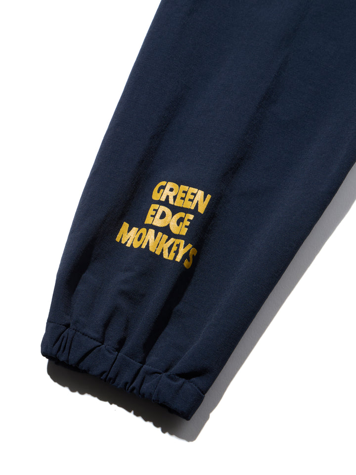 【GREEN EDGE MONKEYS】フリース コーチジャケット ブラック（ZZGEM-60364001）
